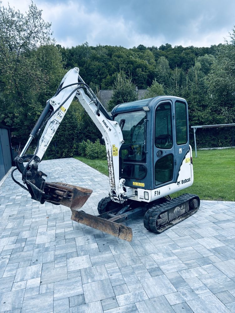 Minikoparka BOBCAT E16 2012r! Skarpowa hydrauliczna