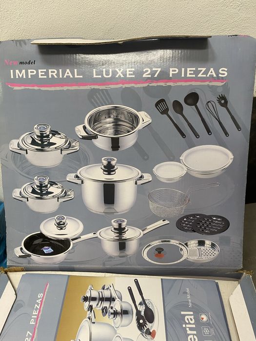 Conjunto de material de cozinha