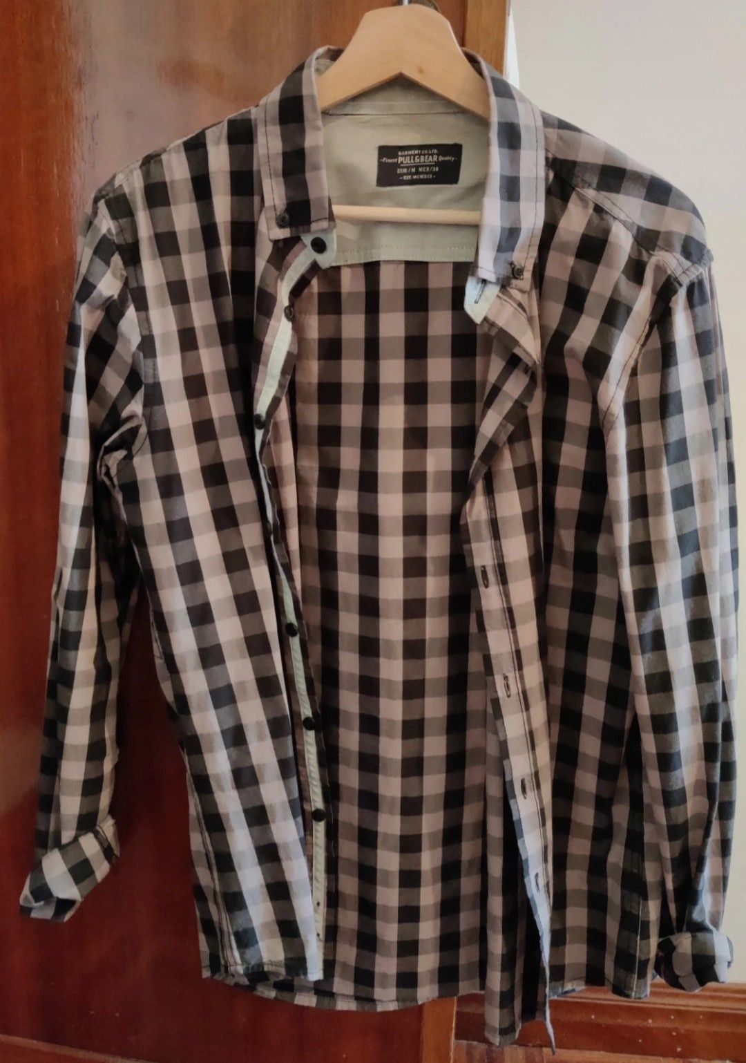 Camisa em xadrez Pull&Bear