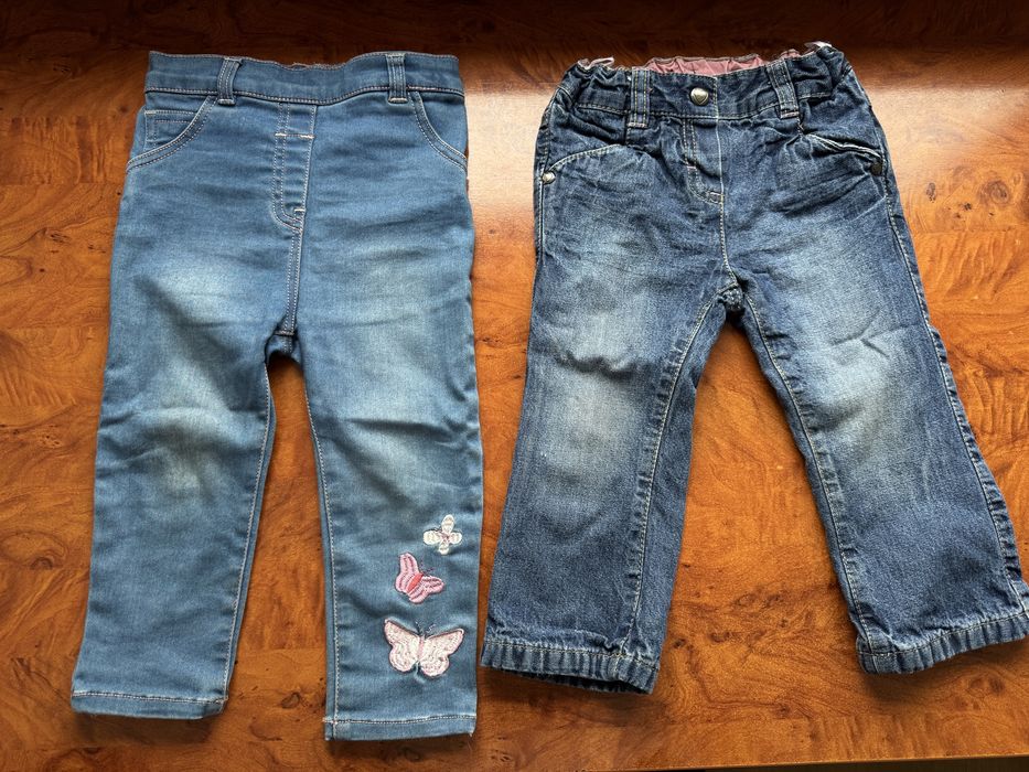 Джинси на дівчинку сині