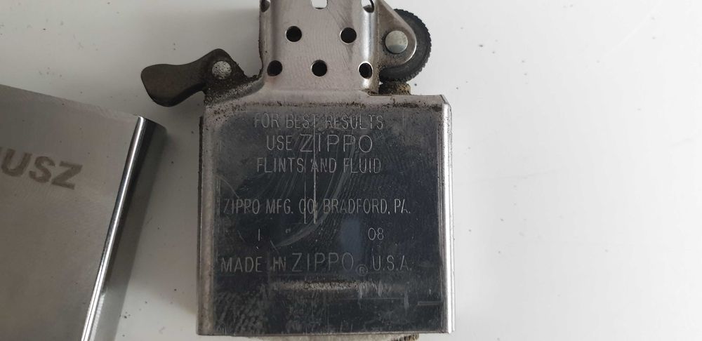 Starocie z Gdyni - Zapalniczka ZIPPO USA sprawna