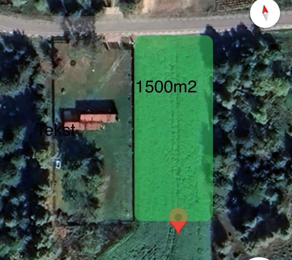Działka w cichej okolicy Grabowa 1500m²