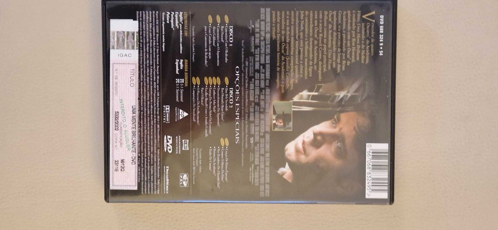 Dvd filme Mente Brilhante