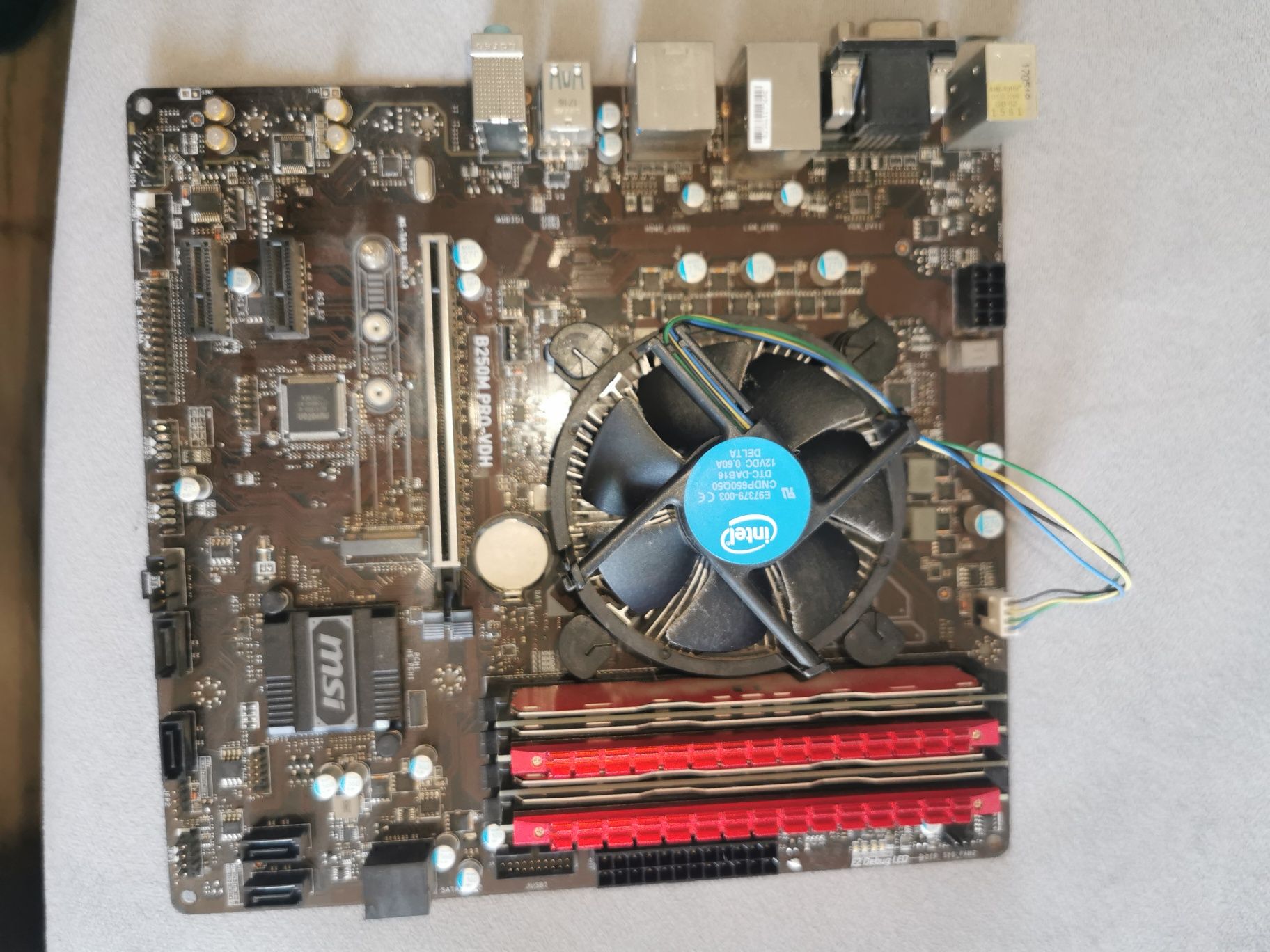Zestaw: I5-7500 + MSI B250M PRO-VDH + 16GB (4x4GB) Ram DDR4