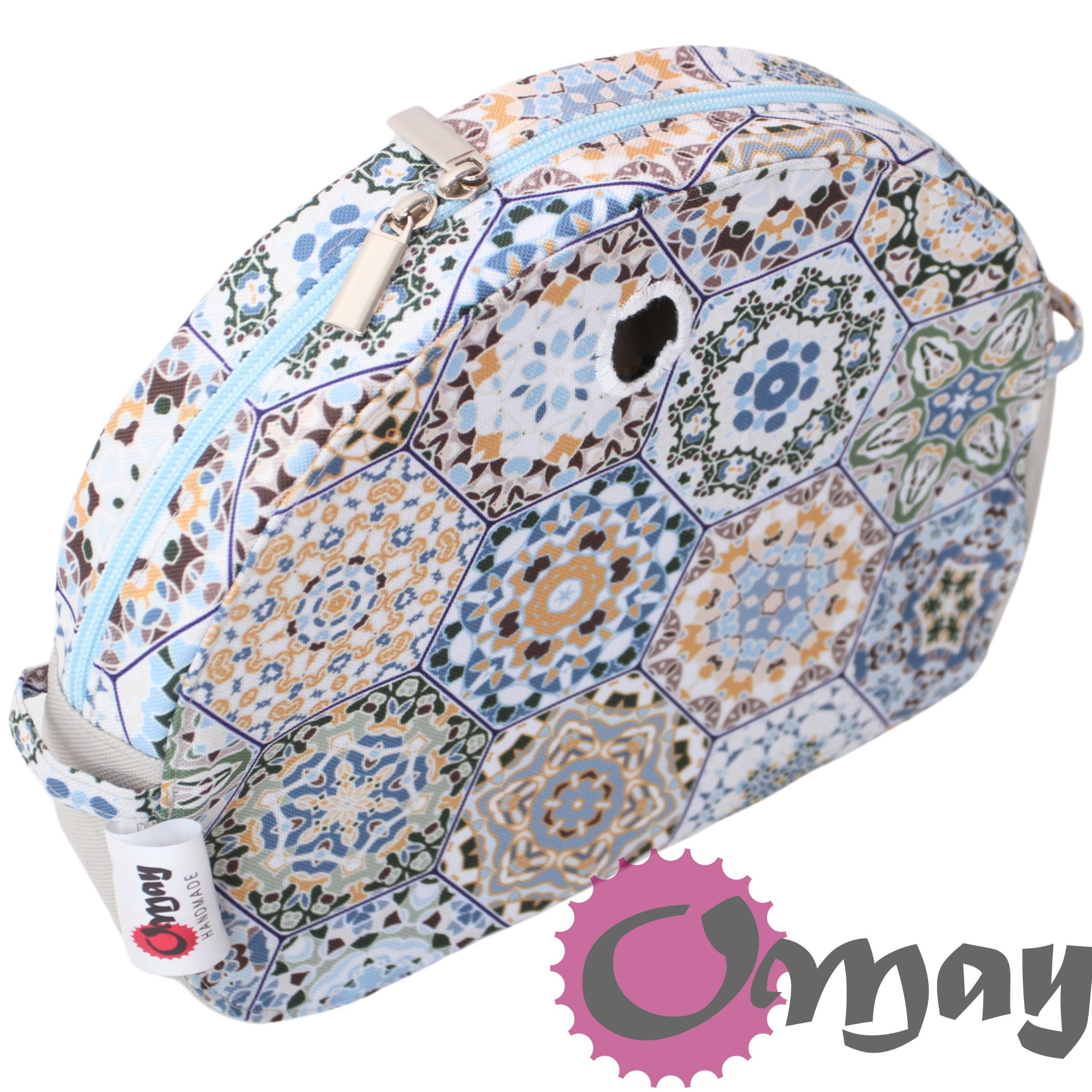 organizer do OBAG MOON LIGHT kafelki beż biszkopt 2 kieszenie OMAY