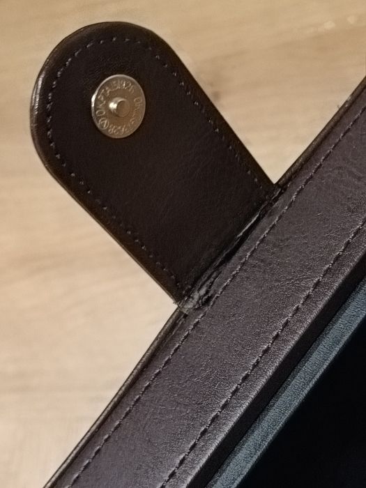 Szkatułka / pudełko na zegarki – ciemnobrązowa