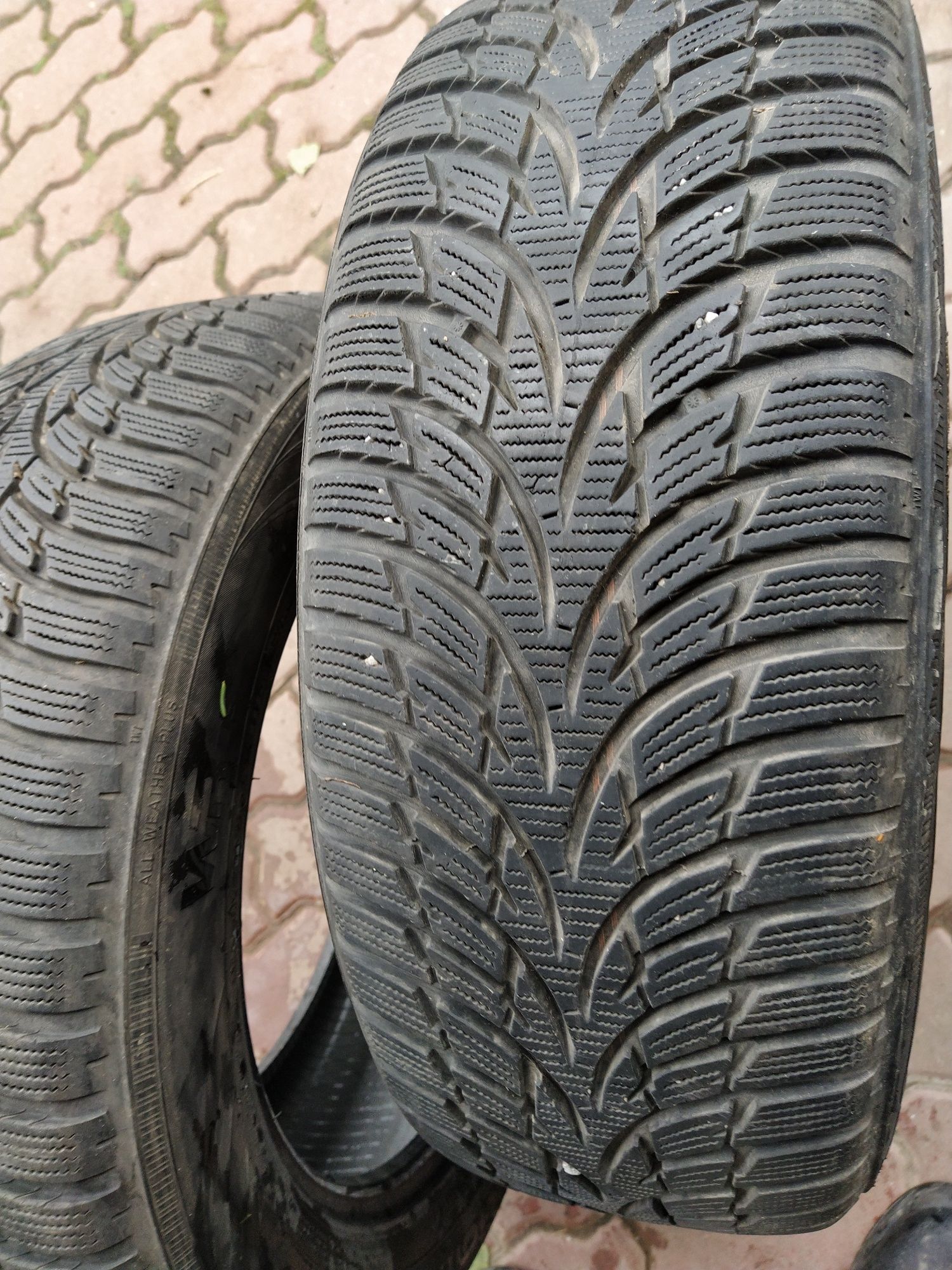 2 Opony zimowe 205/60r16 NOKIAN 6.5mm