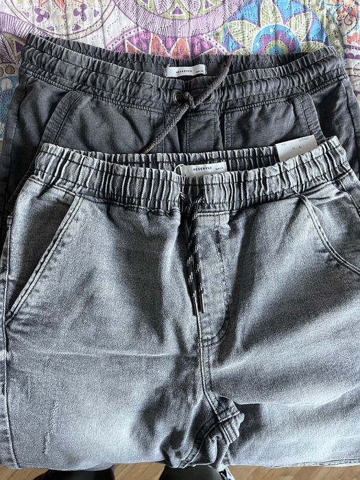 Spodnie reserved joggery 2 pary