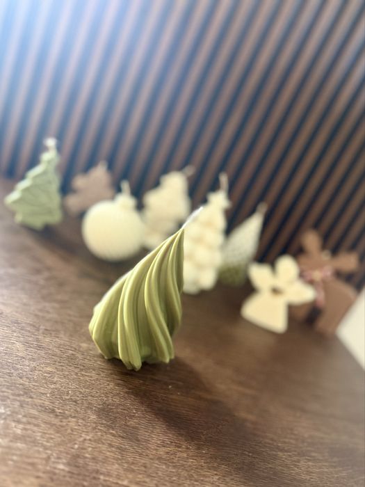 Świąteczne świece sojowe/ prezent