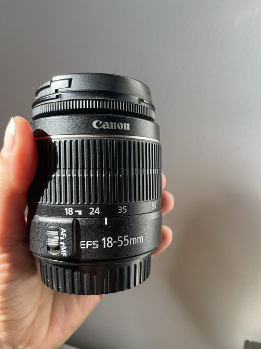 Lente canon EFS 18-55mm