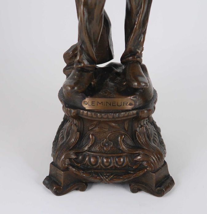 Escultura O Mineiro ("Le Mineur") 41 cm