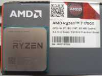 Процесор AMD Ryzen 7 1700X (8 ядер 16 потоків) 3,4 (Turbo 3,8)