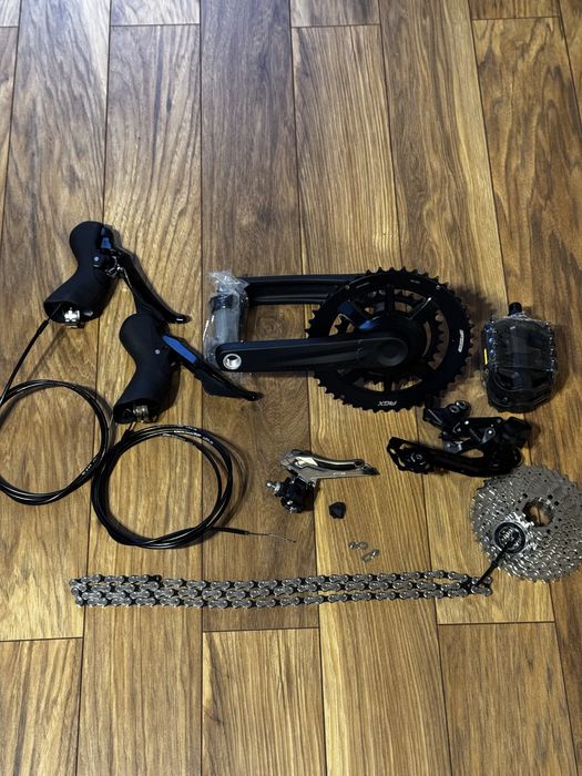 Shimano GRX 400 2x10 cała grupa gravel groupset NOWA