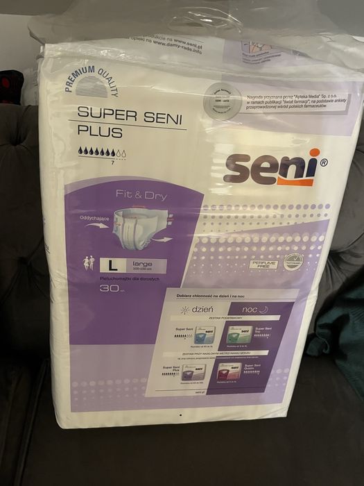 Pieluchy dla dorosłych Seni super plus