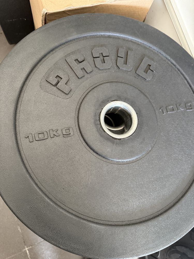 Proud Talerz Obciazenie Olimpijskie Bumper + stanga Rogue 15kg
