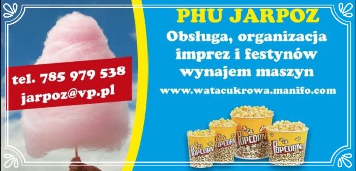 blender bike koktail rower owocowy wata cukrowa popcorn event wynajem
