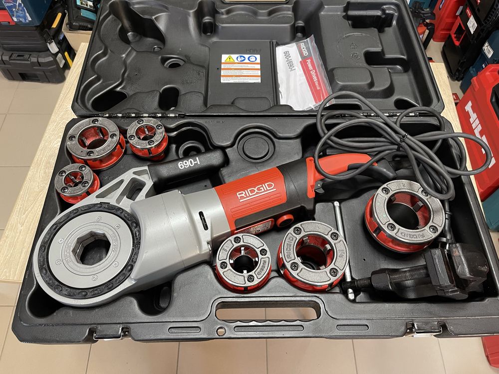 Ridgid 690-L / різьбонарізний клуп Ріджид