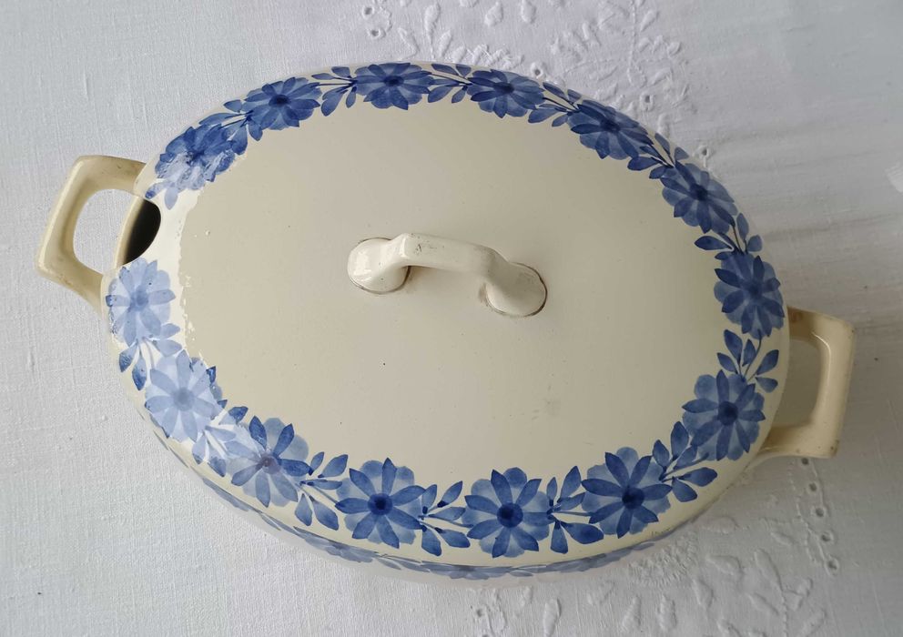 Wielka waza Włocławek; fajans, 3,5 litra