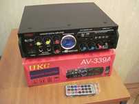 Усилитель звука  + юсби + Fm + Mp3 + караоке + бluetooth