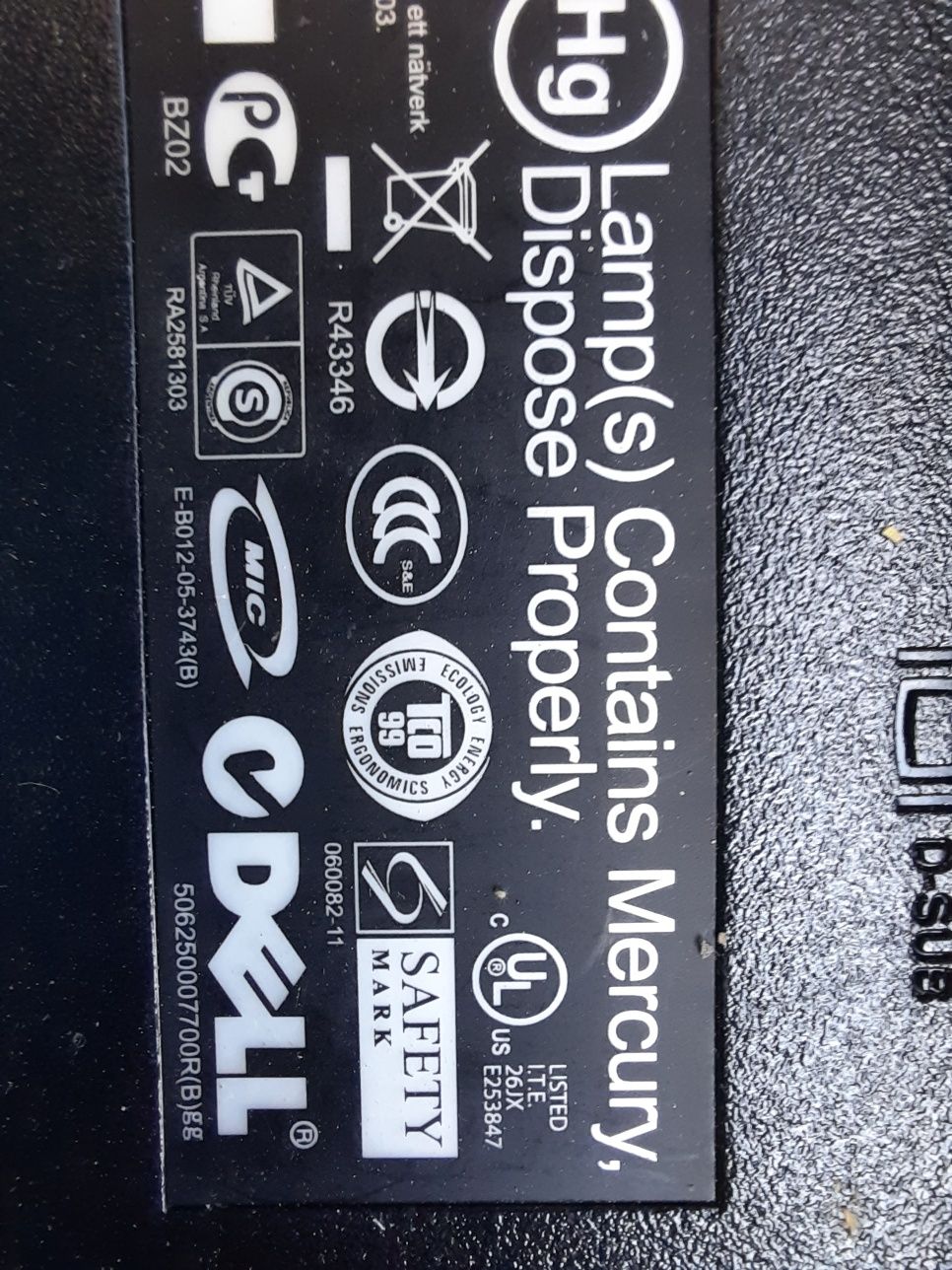 Монітор Делл Dell