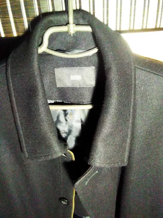 Пальто мужское драповое длинное