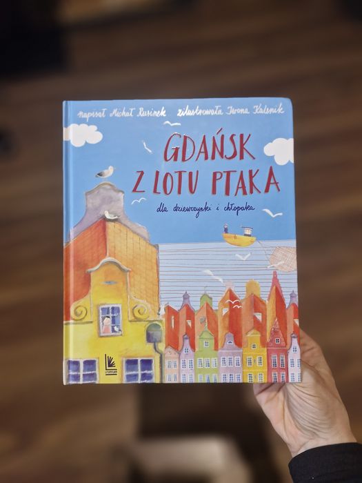Gdańsk z lotu ptaka dla dziewczynki i chłopaka. Nowa książka