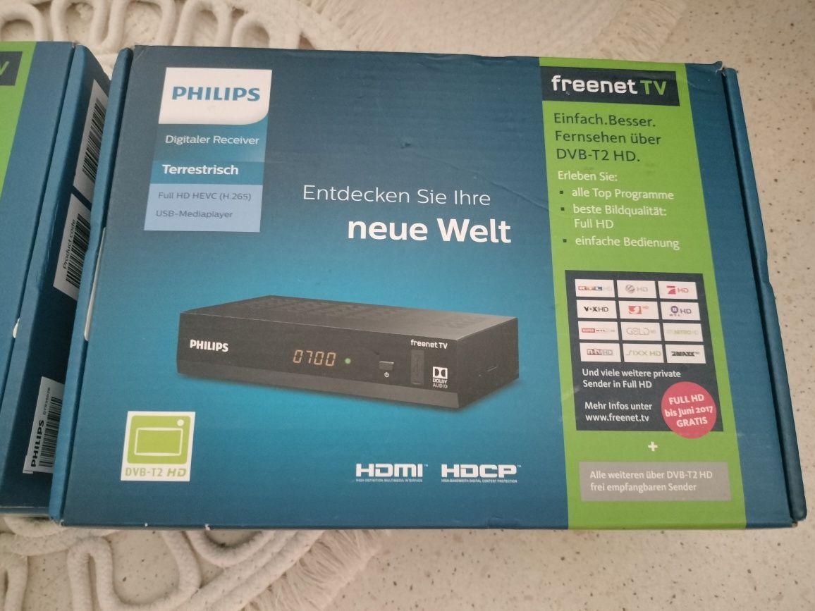 Tuner TV DVB T2HD Philips