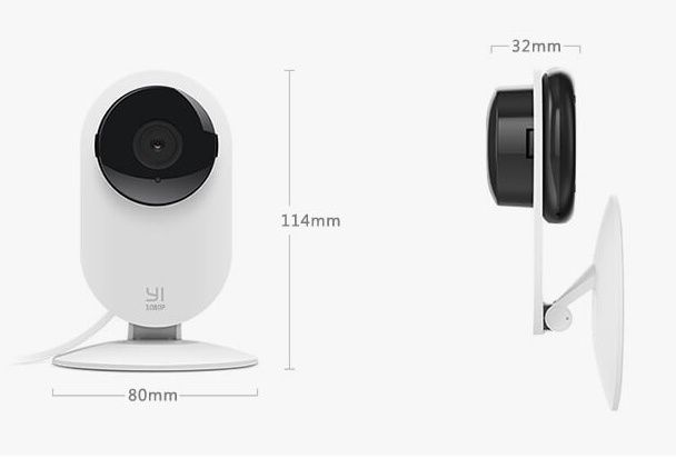 Xiaomi YI home camera 1080P AI камера, няня, спостереження