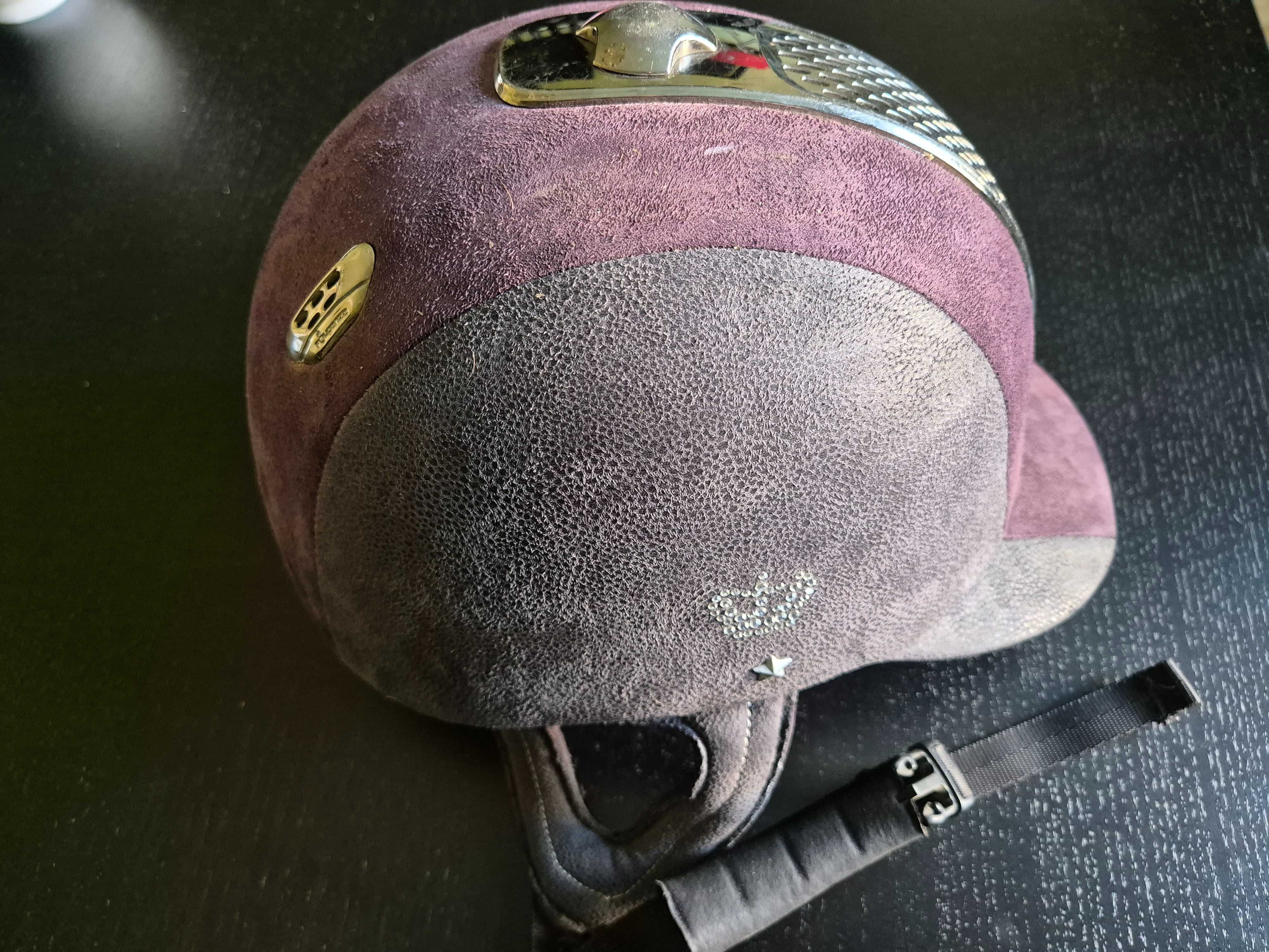 Kask Jeździecki Fouganza r. 54