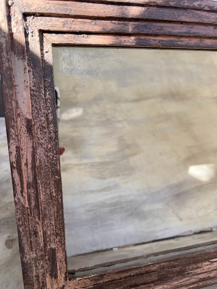 Lustro hand made drewniana rama