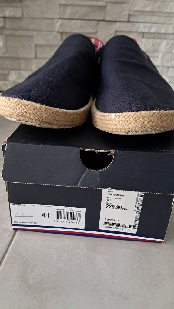 Męskie espadryle Tommy Hilfiger