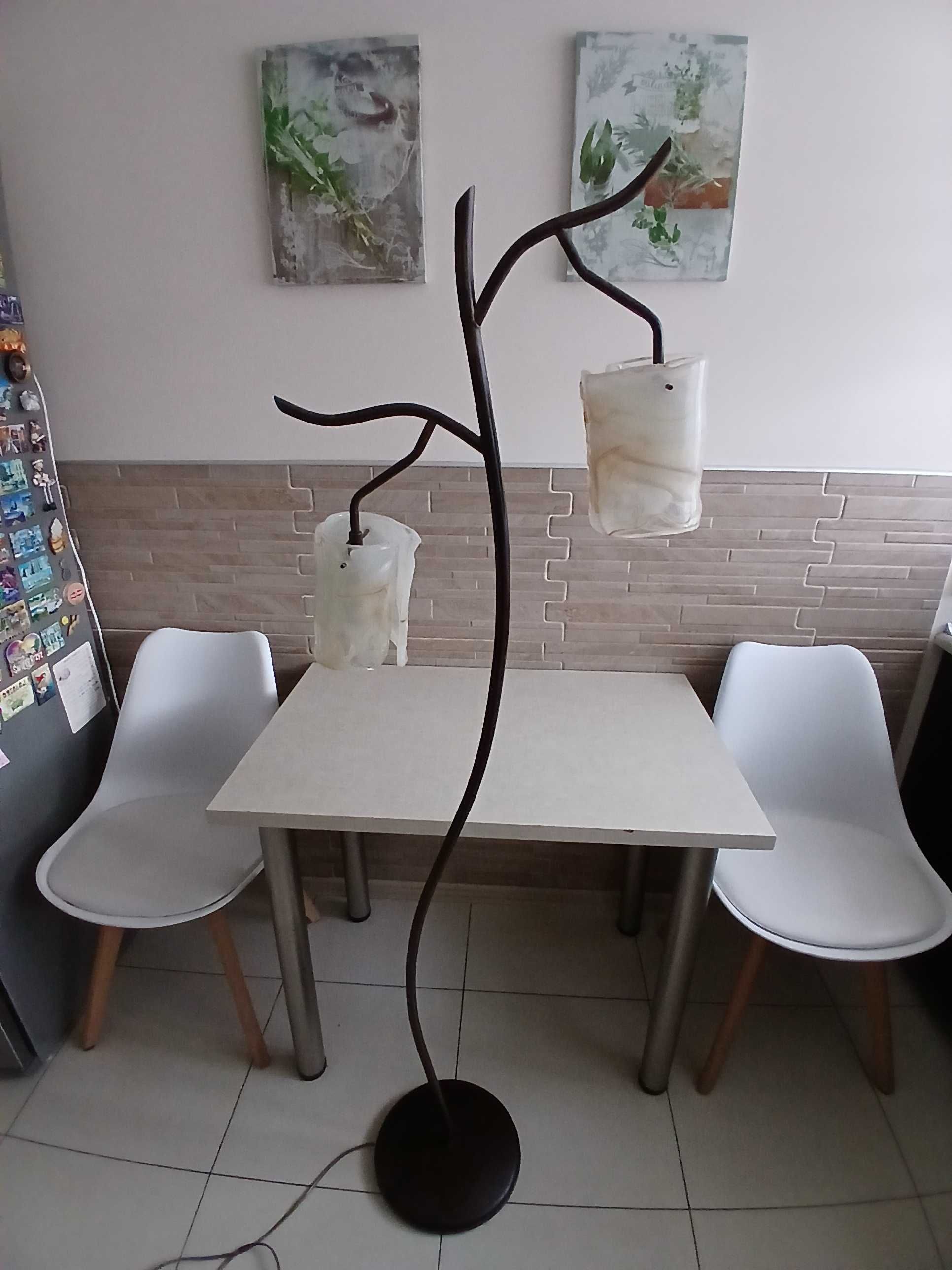 ładna lampa sufitowa plus lampa stojąca komplet !!!