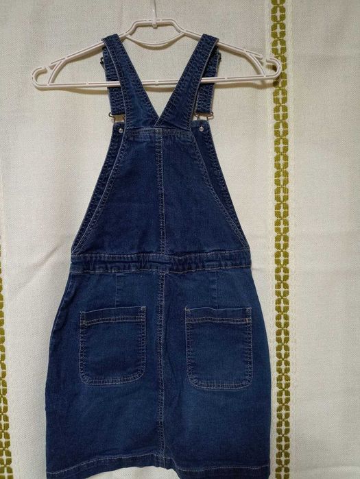 Сарафан джинсовий, жіночий, синій, підлітковий