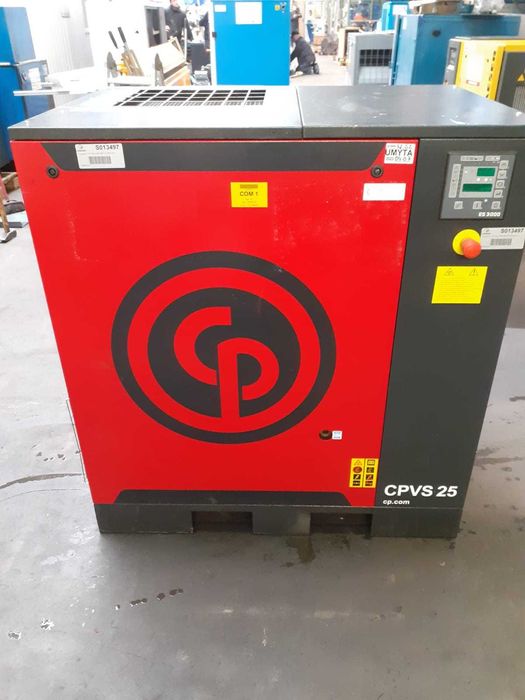 SPRAWNA! Sprężarka CHICAGO PNEUMATIC CPVS25 18,5kW 3,32m3/min S013497