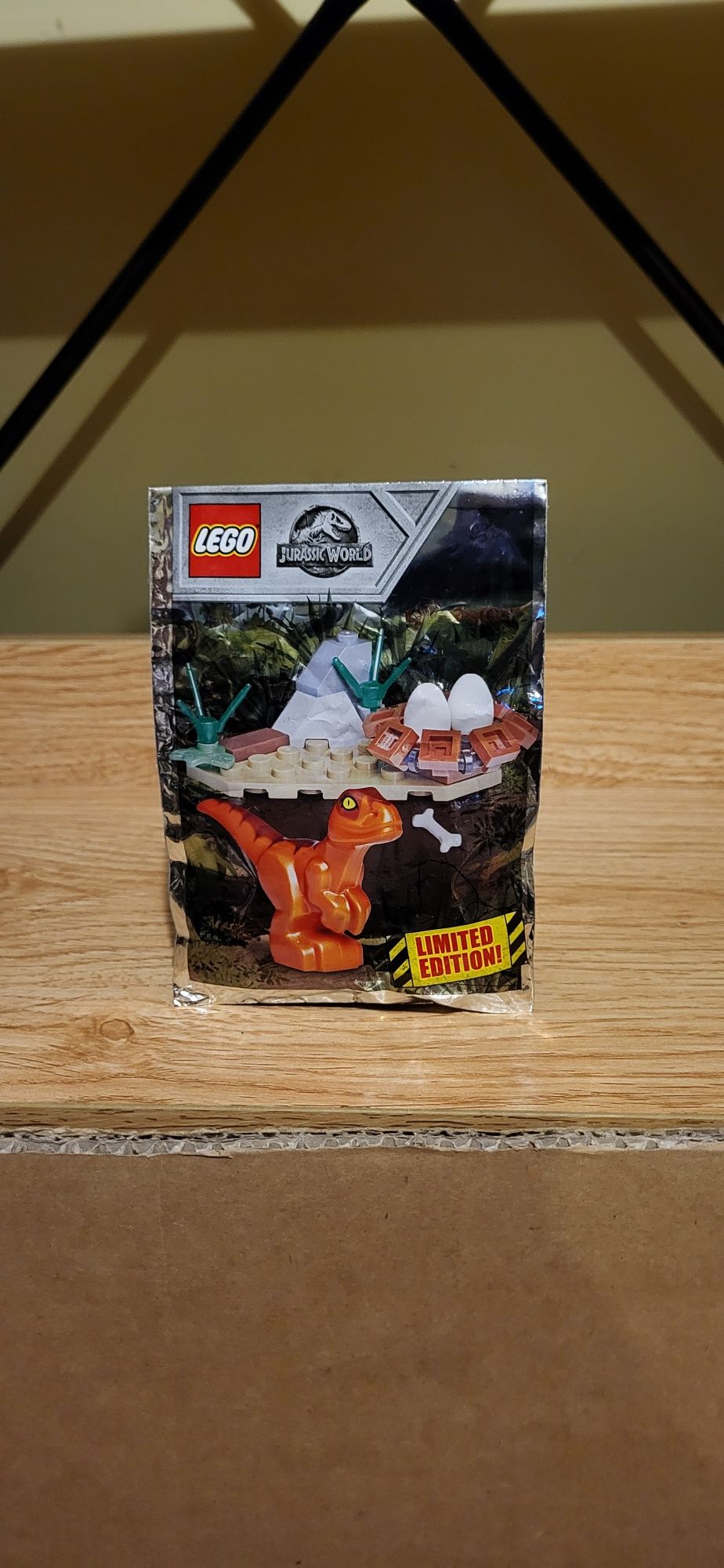 Lego Jurassic World 121801 Młody Raptor plus gniazdo saszetka klocki