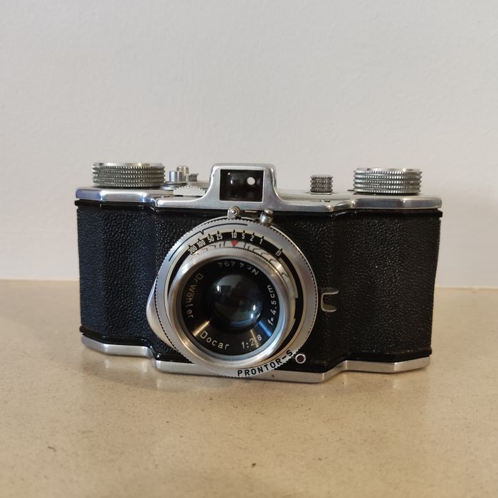 Máquina Fotográfica antiga Dr Wöhler Favor - fabricada na Alemanha