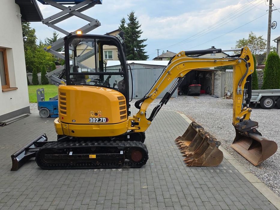 JCB JCB 8025 ZTS mini koparka sprowadzona 3 łyżki 8026 1 wł ładna