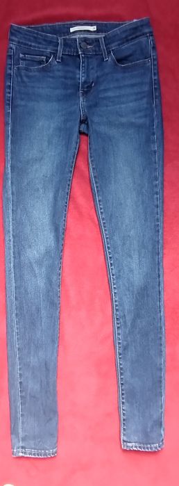 Dżinsy damskie niebieskie skinny Levi's