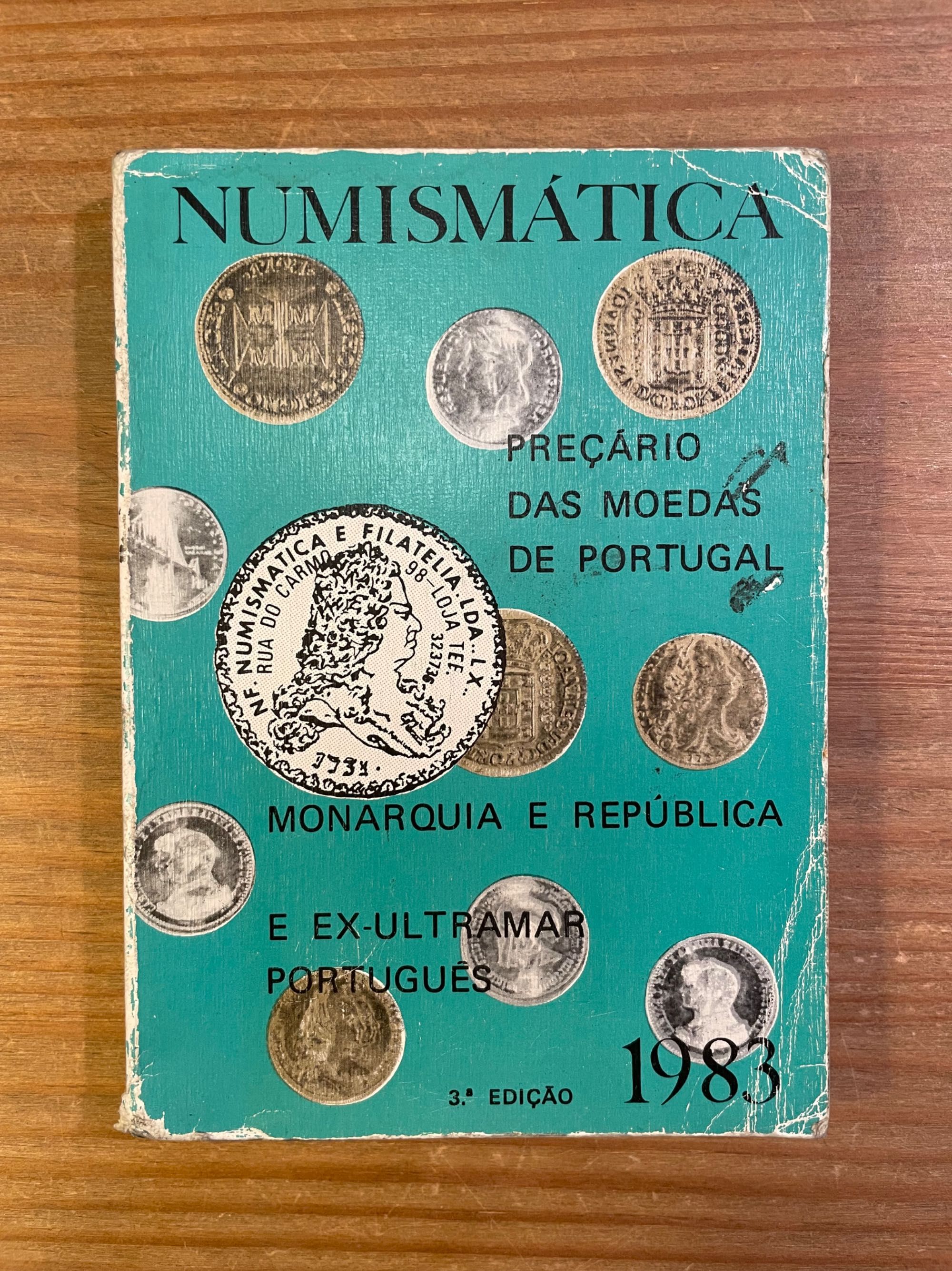 Numismática - Preçário da Moedas de Portugal - 1983 (portes grátis)