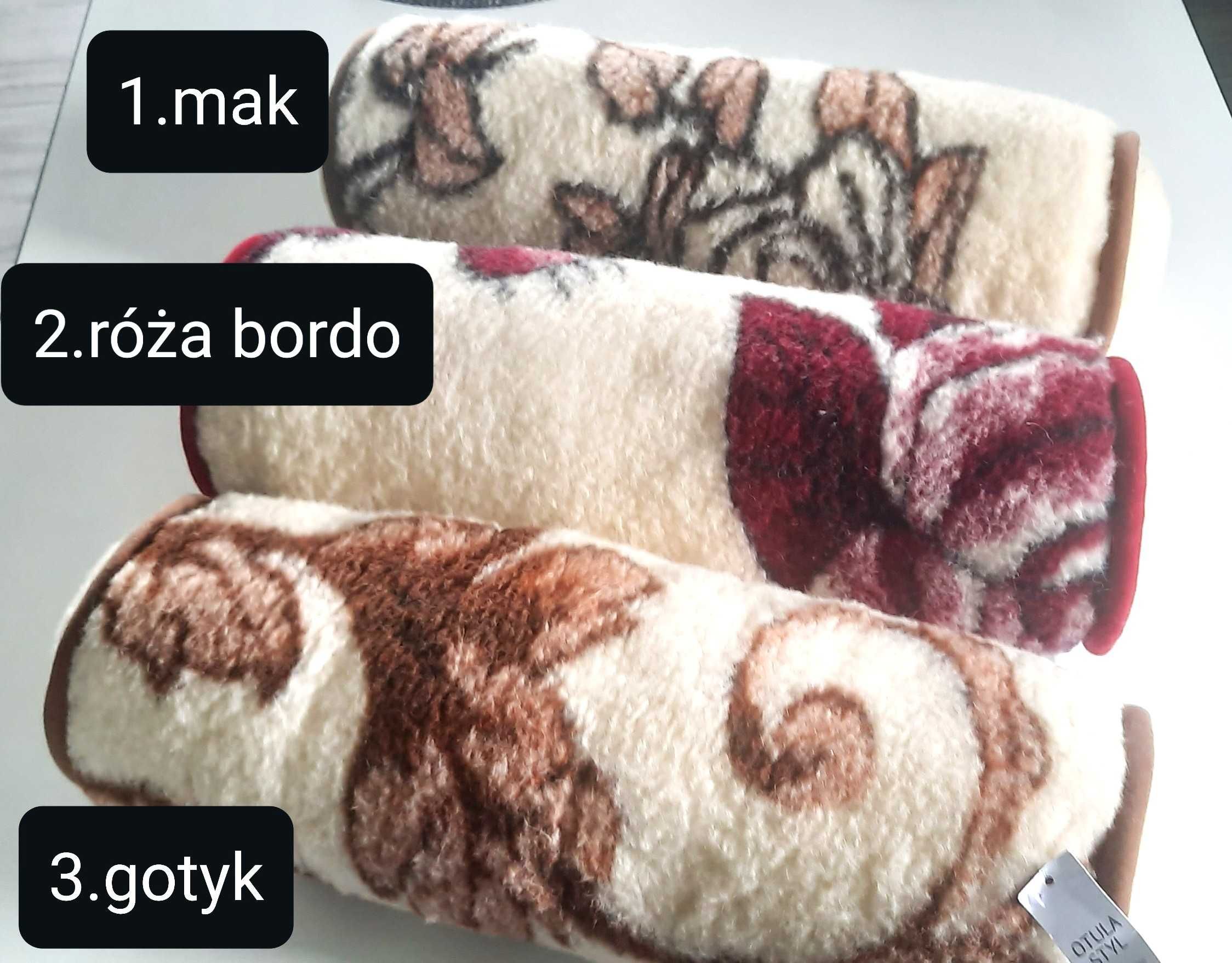 Poduszka WAŁEK 50cm  pod głowę ,plecy ,  100%dzianina wełniana