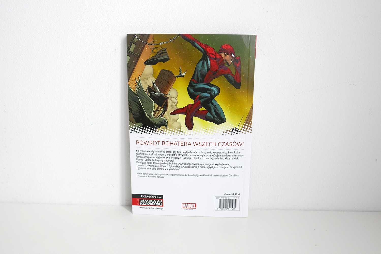 Amazing Spider-man Spiderman , Szczęście Parkera Marvel Now EGMONT