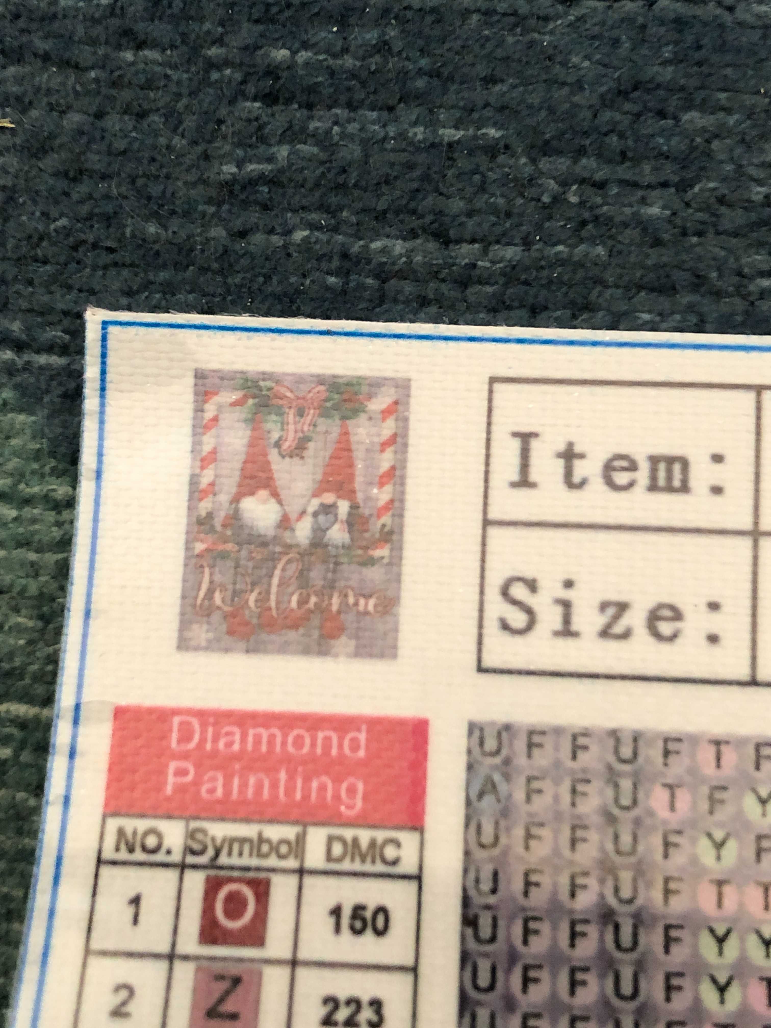Kit diamond painting novo