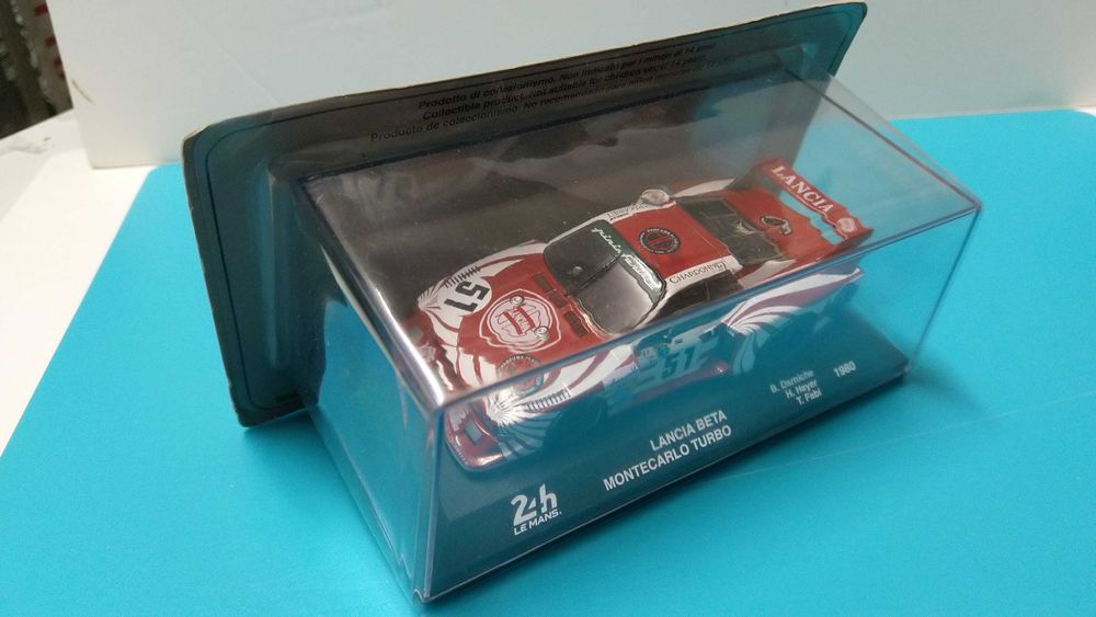 Lancia Beta MonteCarlo Turbo #51: 24h Le Mans 1980 - IXO escala 1/43