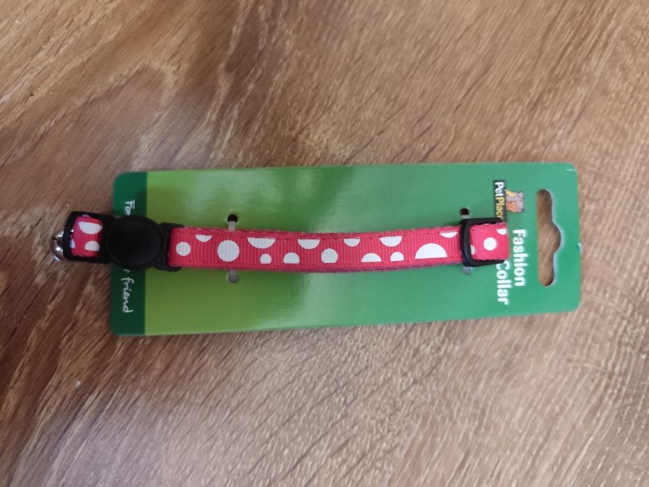 Mała obroża dla kota z dzwoneczkiem