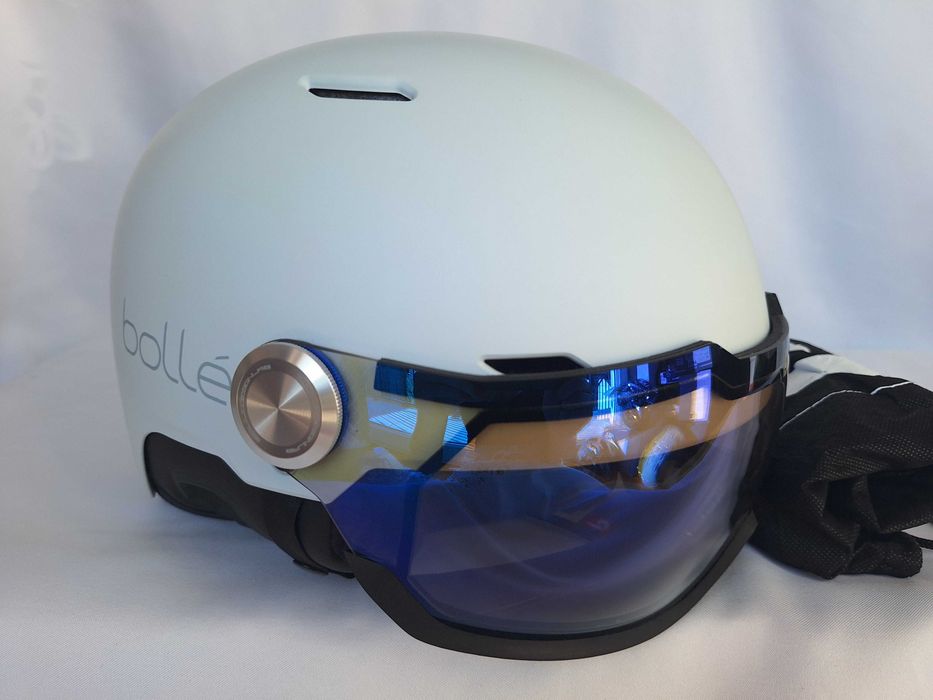 Kask narciarski BOLLE Edge Visor Off White Photochromic L 59-62cm S1-2