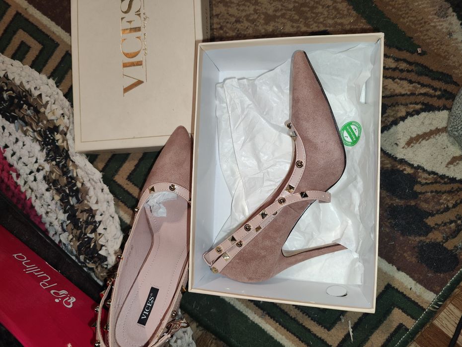 Туфли Новые Бежевые