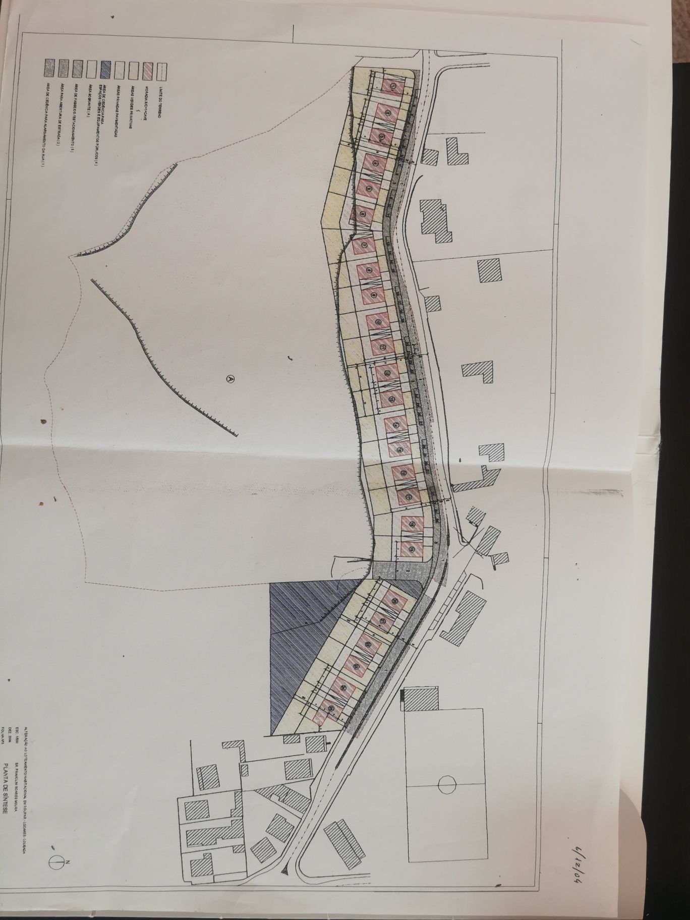 Terreno de construção com loteamento, oportunidade de negócio