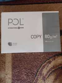 Papier do drukarek Polcopy 80 g/m2-  zestaw 4 ryzy