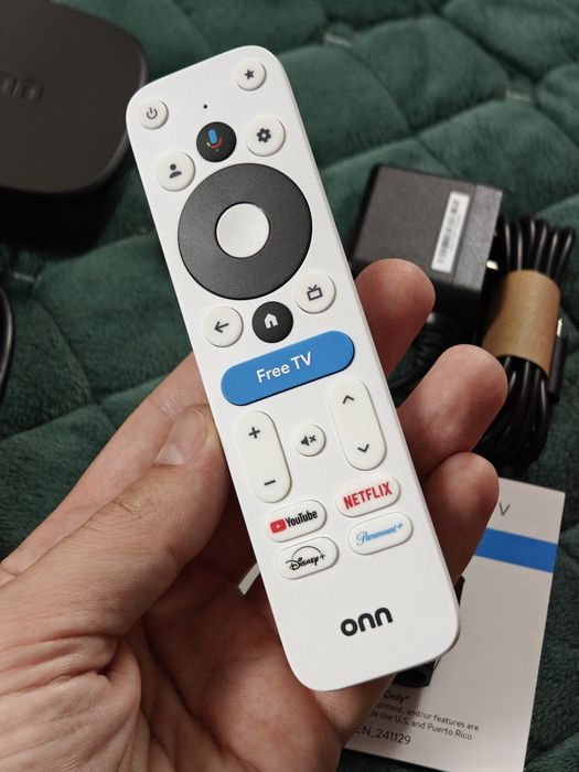 TV бокс ONN 4K Plus 2025 • 2/16GB • Google TV 14