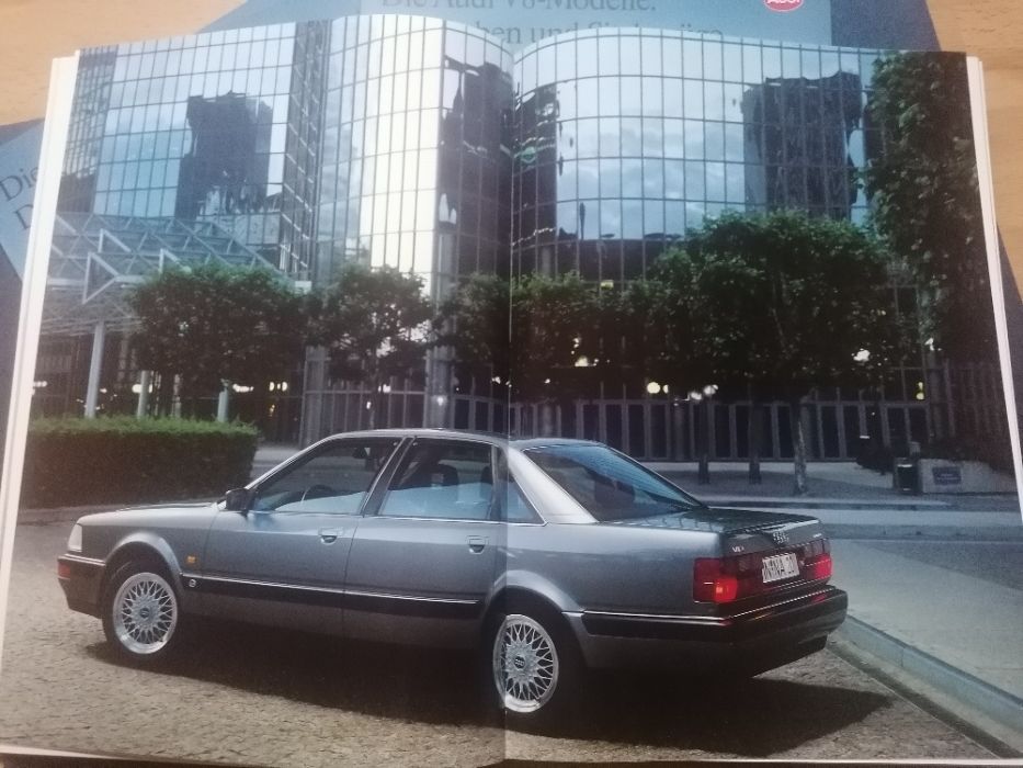 Prospekt Audi V8 3,6, V8 4,2 V8 4,2 lang Teczka -RAR-